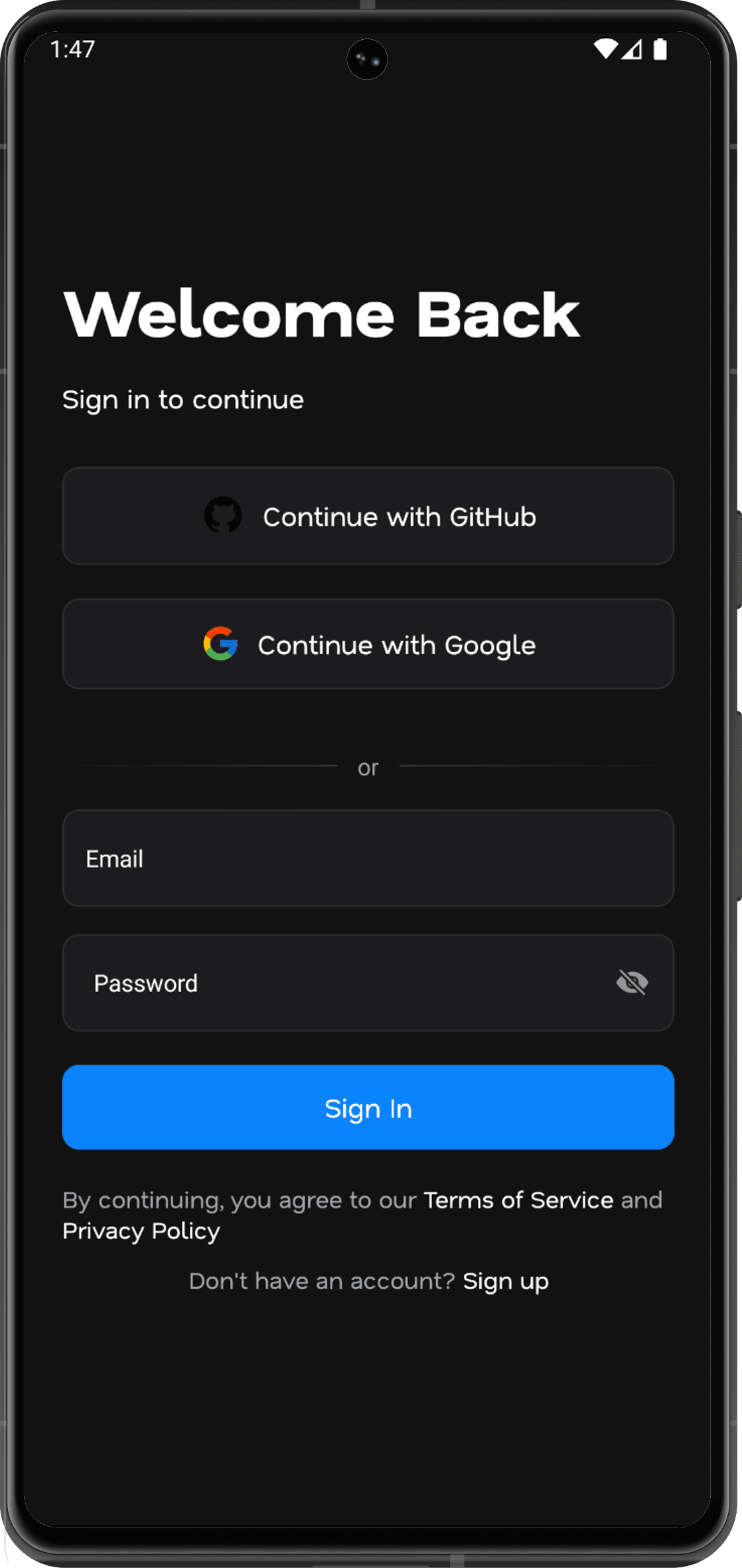 Login